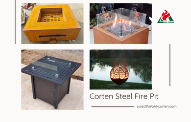 Corten Steel Fire Pit